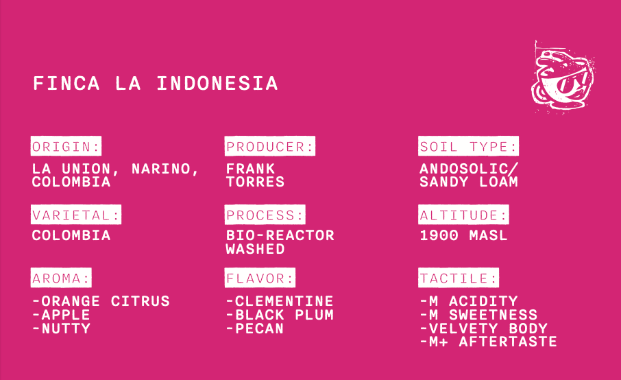 Finca La Indonesia - Colombia - BioReactor