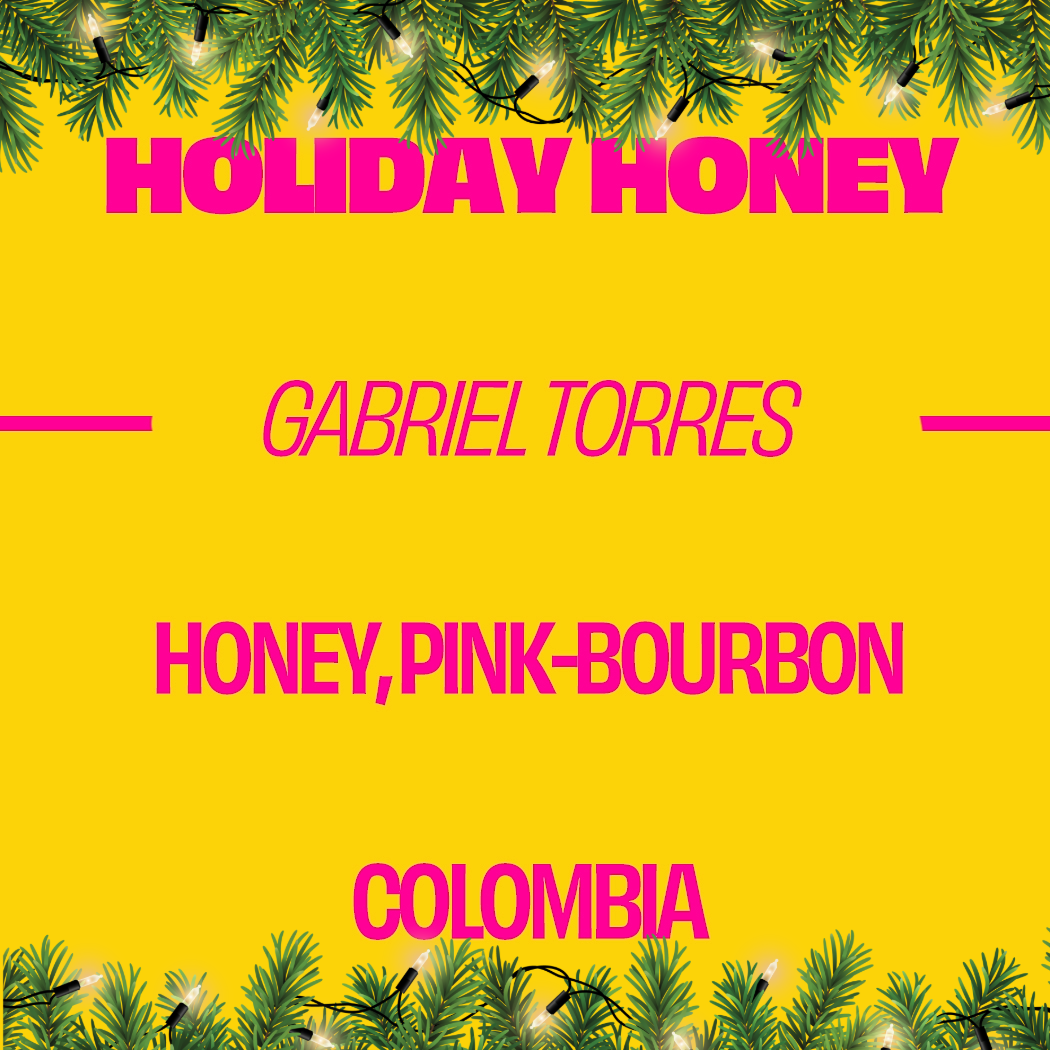 Holiday Honey -  Pink Bourbon Honey - Colombia